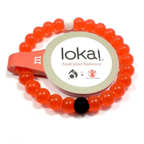 Lokai Bracelet Save The Children Red S M L XL NEW - Picture 3 of 6